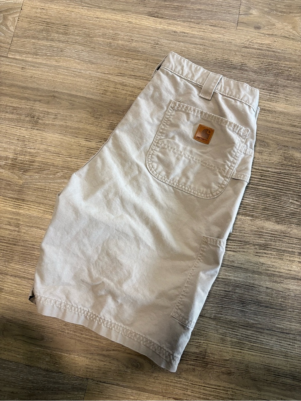Carhartt B147 Tan Carpenter Cargo Shorts Size 38